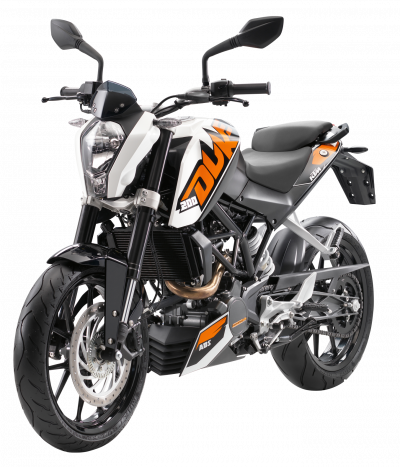 ktm duke 200 motocycle duke black bike